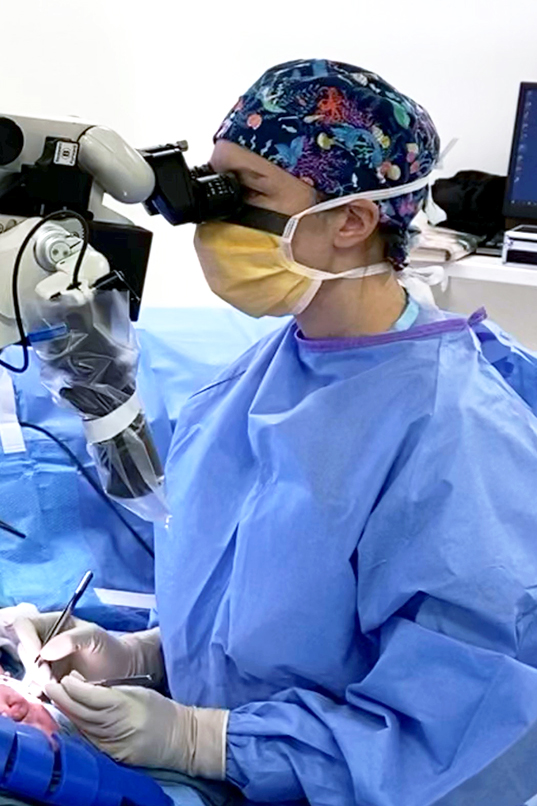 Dr Sawa performing Innervated Deep Inferior Epigastric Perforator (DIEP) Free Flap breast reconstruction