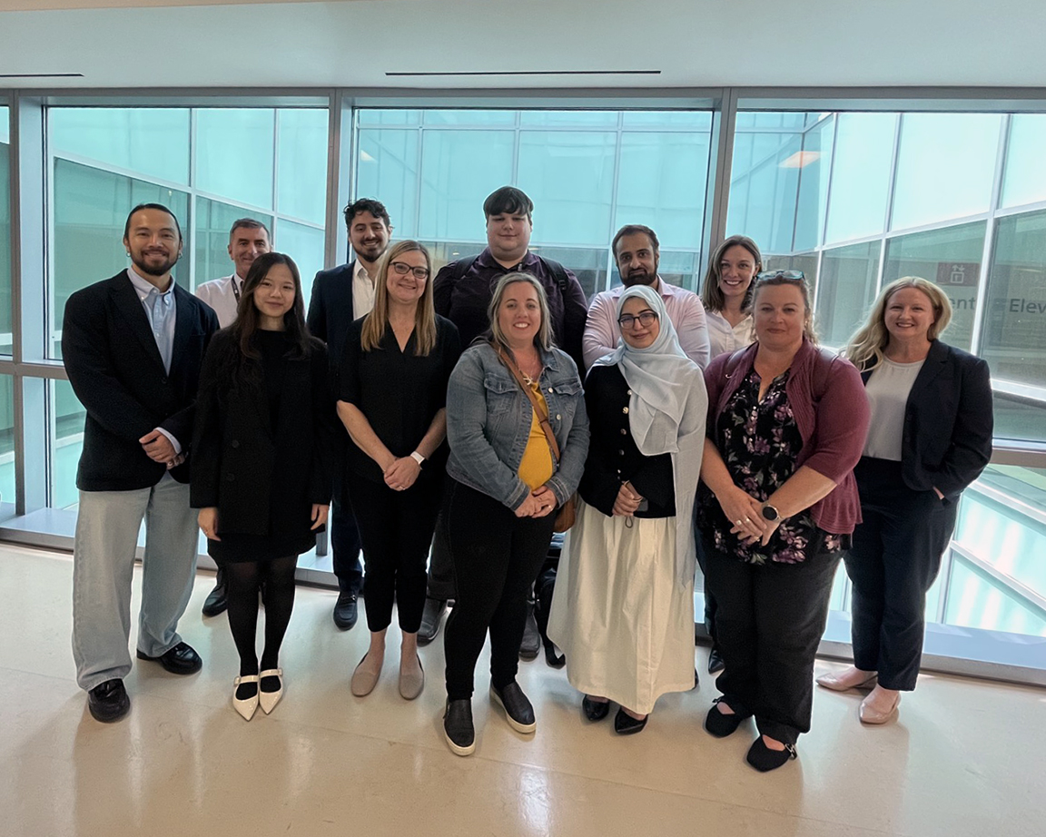 CMH stands with other participants at the Scale AI initiative