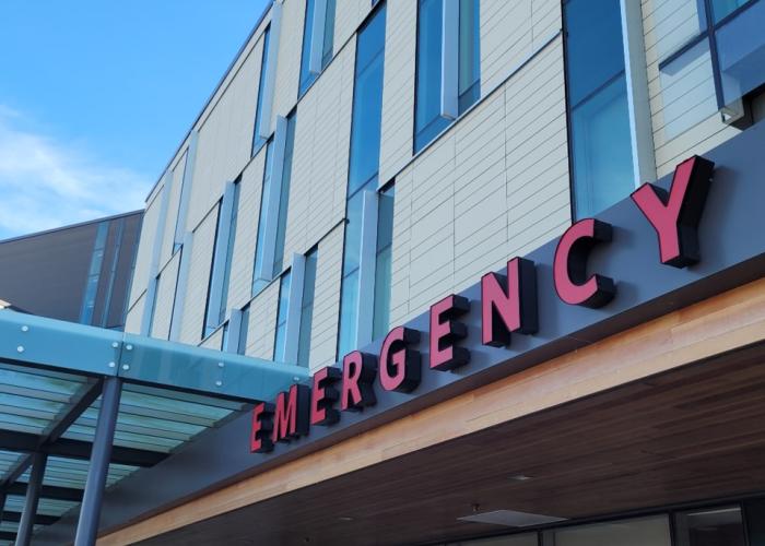 emergency department sign