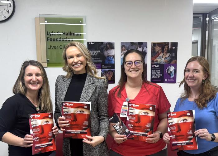 LAF visits CMH's Liver Health Clinic