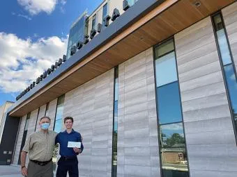 Image of a Staff Trust Bursary recipient